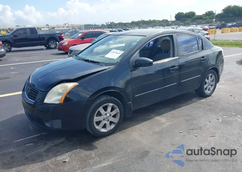 2007 Nissan Sentra 2.0Sl from USA, damaged, VIN 3N1AB61E57L650891